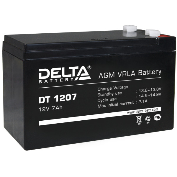 Аккумулятор Delta DT 1207 в Горно-Алтайске