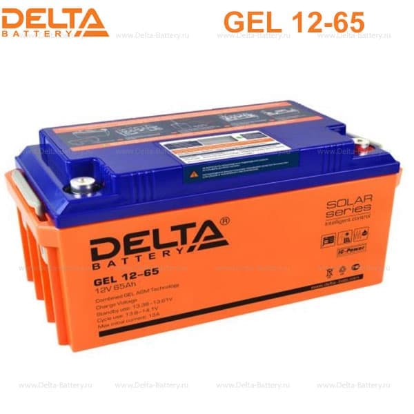 Аккумуляторная батарея Delta GEL 12-65 в Горно-Алтайске