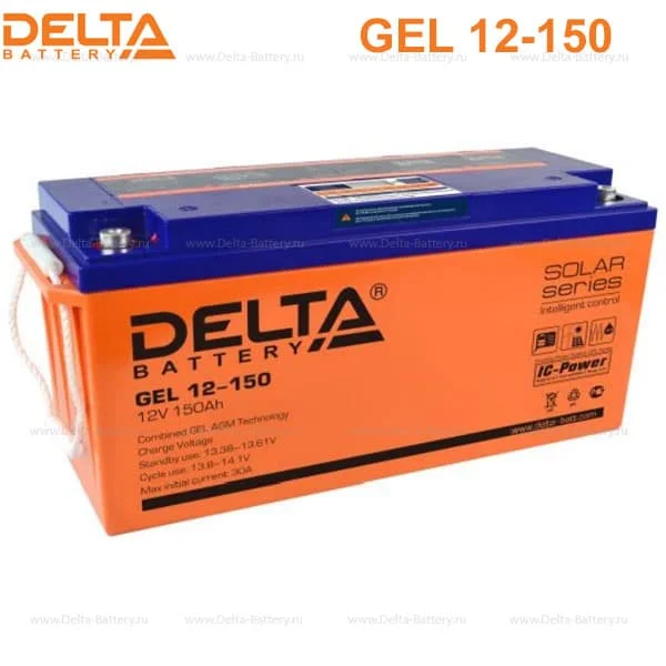 Аккумуляторная батарея Delta GEL 12-150 в Горно-Алтайске