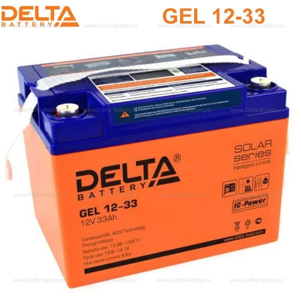 Аккумуляторная батарея Delta GEL 12-33 в Горно-Алтайске
