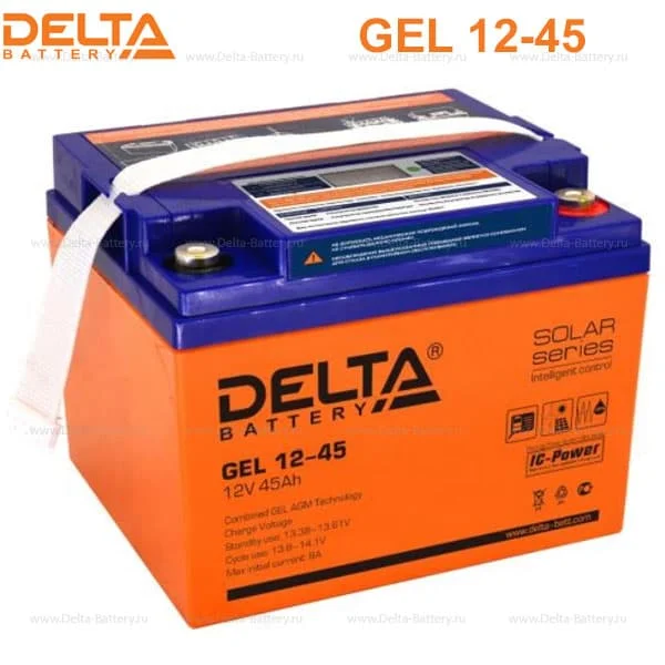 Аккумуляторная батарея Delta GEL 12-45 в Горно-Алтайске